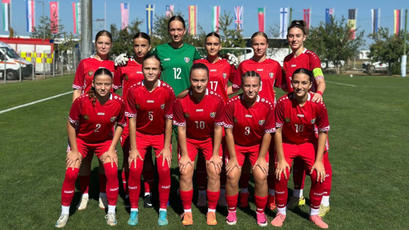 Fotbal feminin WU17. România - Moldova 2-1 (video)