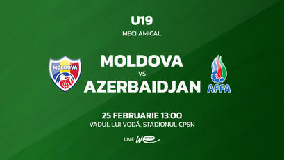 U19. Moldova - Azerbaidjan. LIVE
