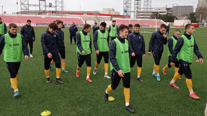 Ultimele pregătiri ale naționalei de tineret pentru meciul cu Gibraltar