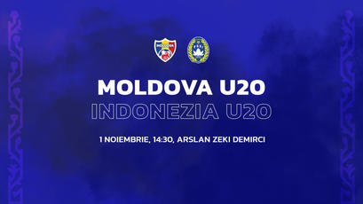 Under 20. Moldova - Indonezia, LIVE de la 14:30