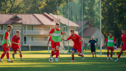 Under 21. Imagini de la ultimul antrenament înaintea meciului cu Suedia
