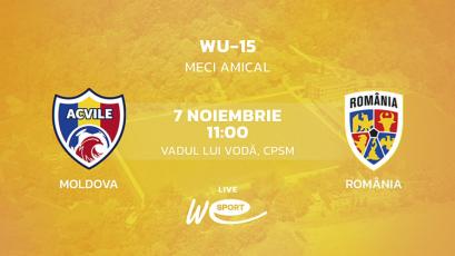 WU15. Moldova – România. Avancronică