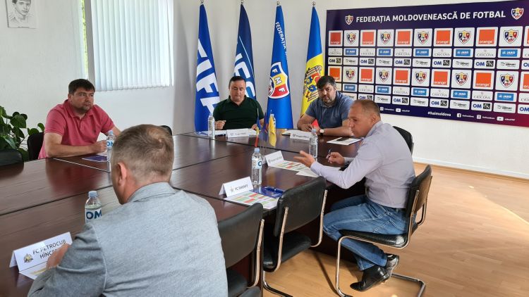 Ședința selecționerului Firat cu antrenorii cluburilor din Divizia Națională