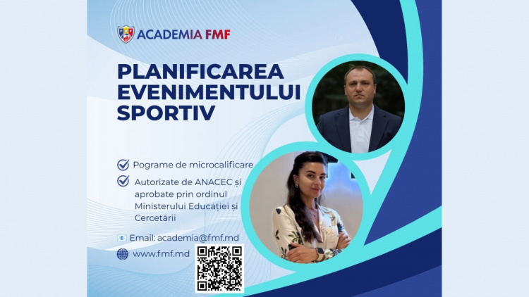 Academia FMF. Un curs despre planificarea evenimentelor sportive