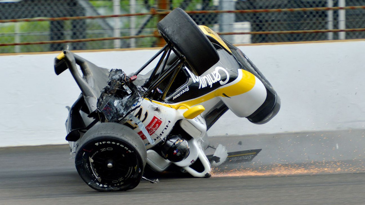 Accident teribil în Indycar