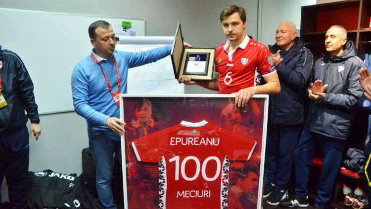 Alexandru Epureanu - 100 de meciuri la Națională!
