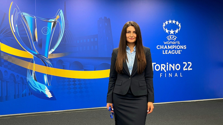 Alina Capațîna delegată la Finala Ligii Campionilor la fotbal feminin!