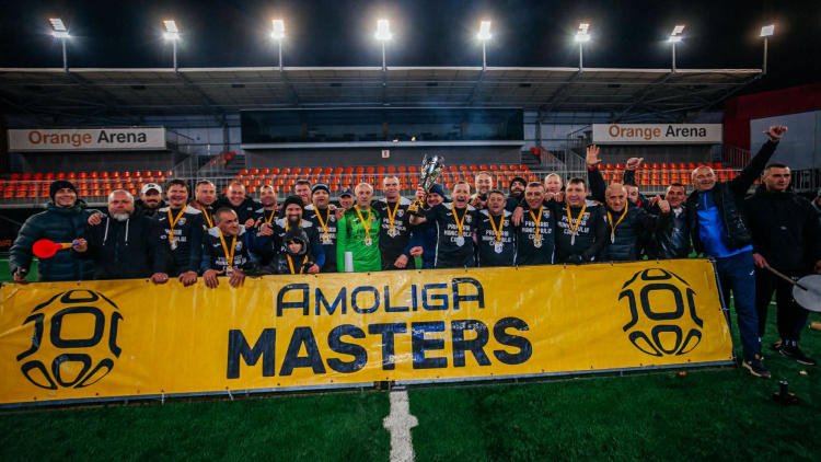 Amoliga Masters 45+. Titlul a fost câștigat de C.S. Olimp Veteran Cahul