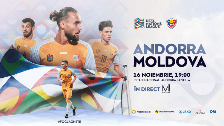 LIVE. Andorra - Moldova