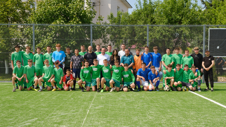 ARF Briceni. Un nou stadion inaugurat în satul Trebisăuți