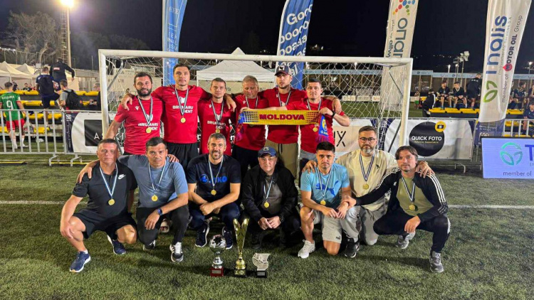 Arsenal-Geotermal Chișinău, campioană a Socca Champions League Masters 2025!