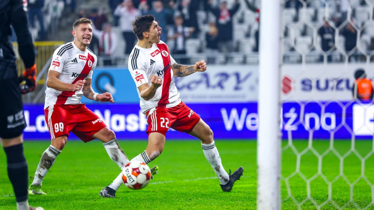 Artur Crăciun, al doilea gol pentru LKS Lodz

