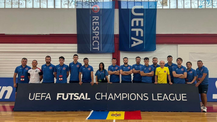 Futsal. Campioana Moldovei și-a încheiat evoluția în Liga Campionilor cu o victorie