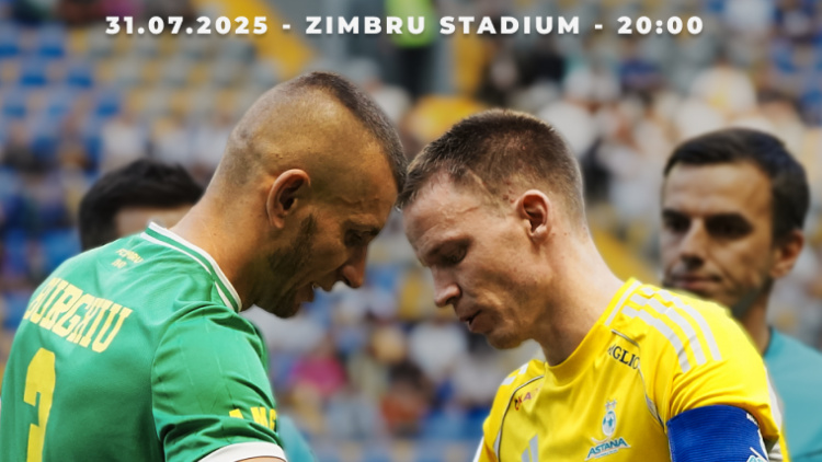 Bilete la meciul FC Zimbru - FC Astana (Kazahstan) din Conference League