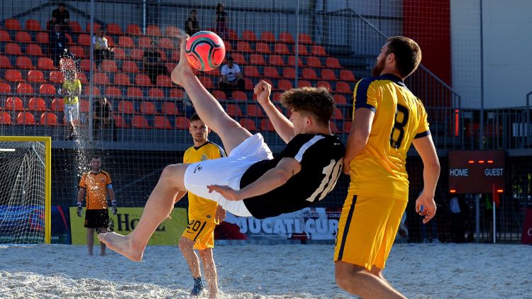 Campionatul Moldovei la fotbal pe plajă. Rezultatele și marcatorii primei etape