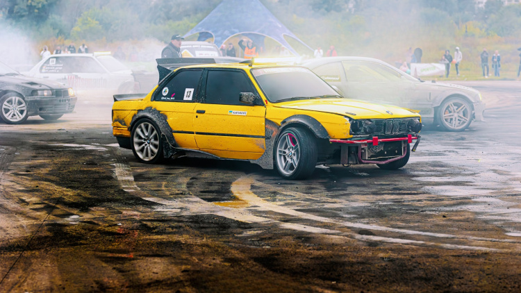 Campionatul național de drift cucerește Chișinăul