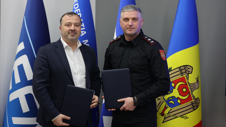 FMF și Inspectoratul General de Carabinieri al MAI au semnat un acord de cooperare