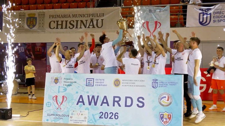 Clic Media a câștigat Cupa Moldovei la futsal