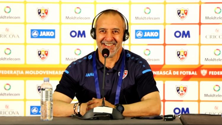 Conferința de presă a selecționerului Roberto Bordin după meciul cu Azerbaidjan