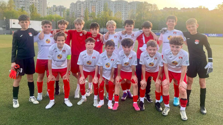 Copii și Juniori. AF Radu Rebeja-LIMPS a devenit campioană în Liga Națională U12, ediția 2024/25