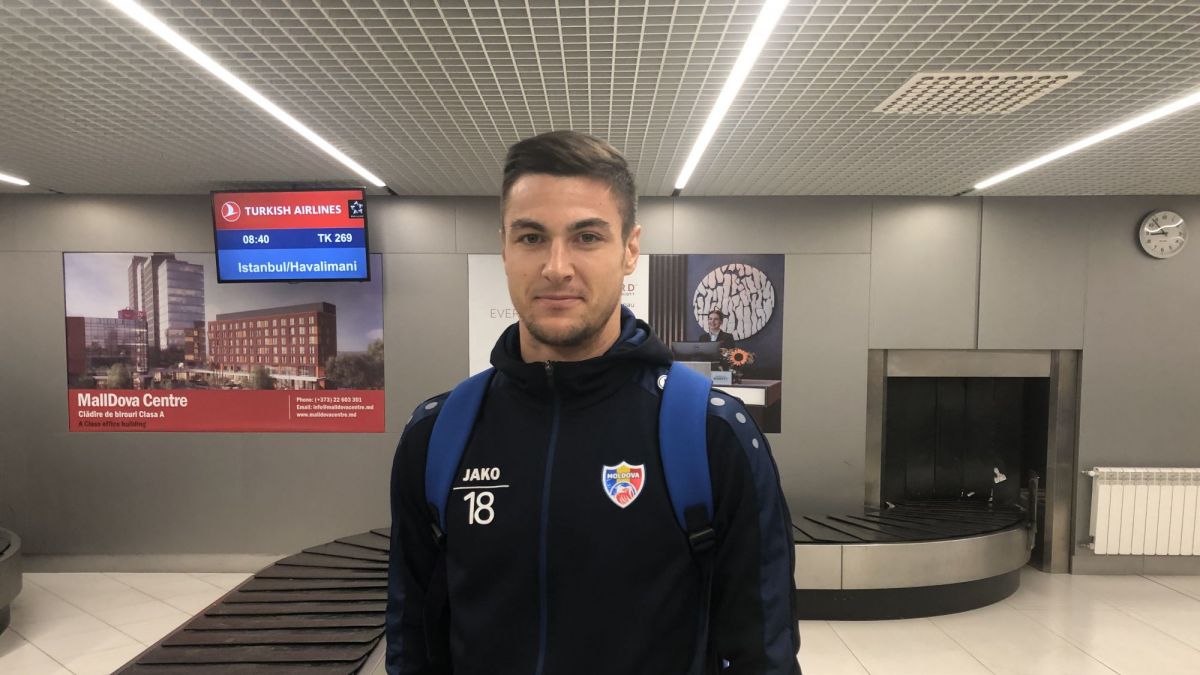 Cristian Dros: „Sunt foarte fericit că am debutat la Naționala Moldovei!”