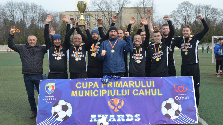 CS Olimp Veteran a câștigat Cupa Primarului municipiului Cahul 