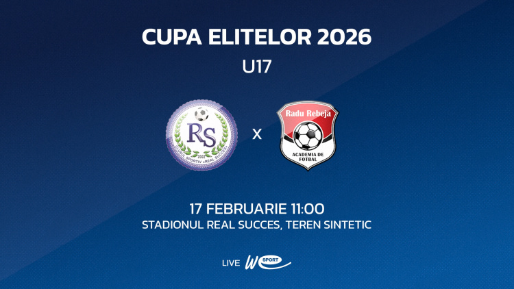 Cupa Elitelor. Academia Rebeja-UTM - Real Succes, de la 11:00