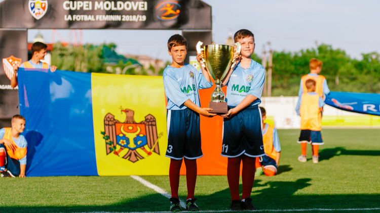 Cupa Moldovei la fotbal feminin a fost suspendată

