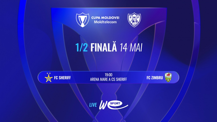 LIVE. Cupa Moldovei Moldtelecom 2024/25. FC Sheriff - FC Zimbru
