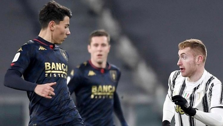 Daniel Dumbrăvanu a debutat la Genoa împotriva lui Cristiano Ronaldo