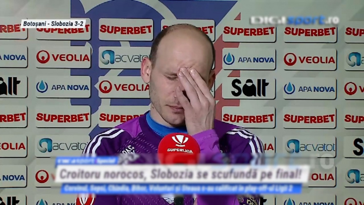 Denis Rusu, interviu cu lacrimi în ochi