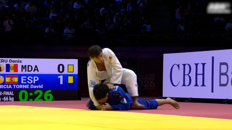 Denis Vieru, medaliat cu bronz la Campionatul Mondial de judo