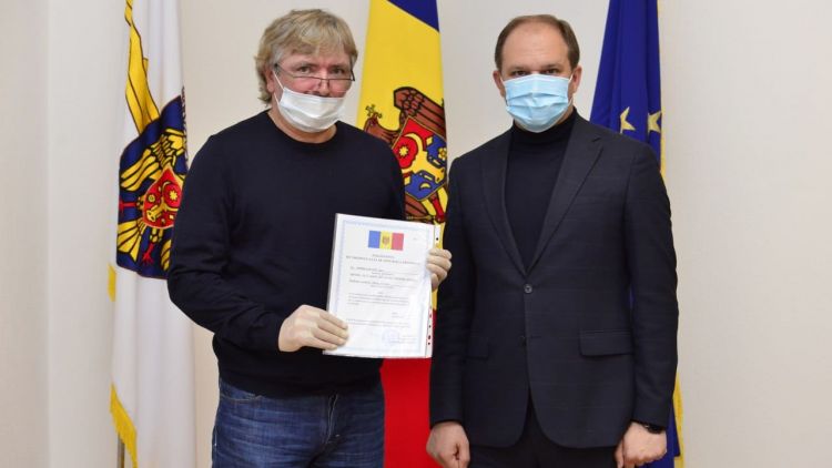 Dobrovolski este oficial cetățean al Republicii Moldova

