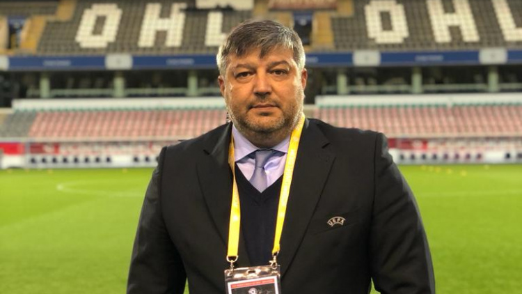 Dragoș Hîncu, delegat la un meci din UEFA Conference League