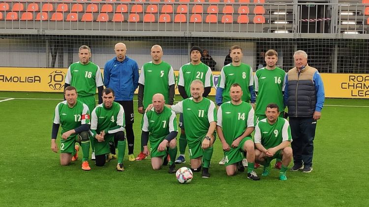 Echipa de veterani a raionulul Ialoveni a obținut prima victorie la Amoliga-Veterani