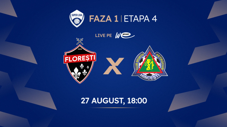 LIVE. FC Florești- FC Petrocub