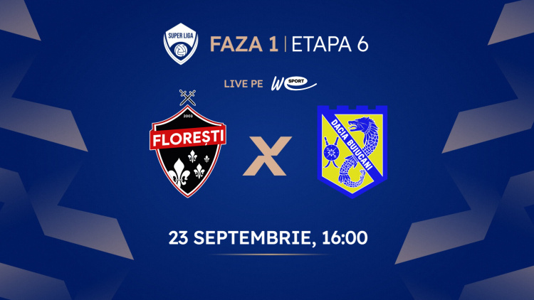 LIVE. FC Florești - Dacia Buiucani
