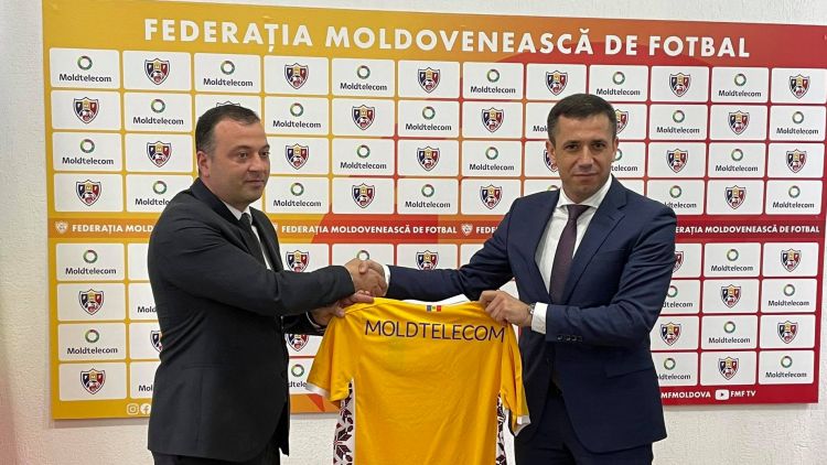 Federația Moldovenească de Fotbal a încheiat un acord de colaborare cu Moldtelecom