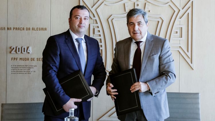 FMF a semnat un memorandum cu Federația de fotbal din Portugalia