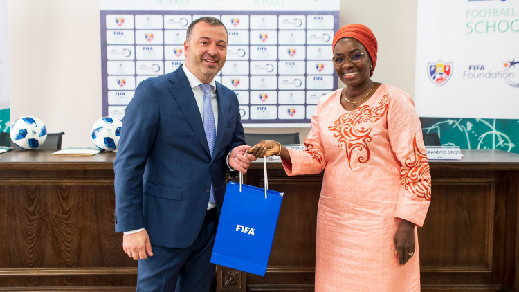 FIFA mulțumește FMF pentru promovarea proiectului 
