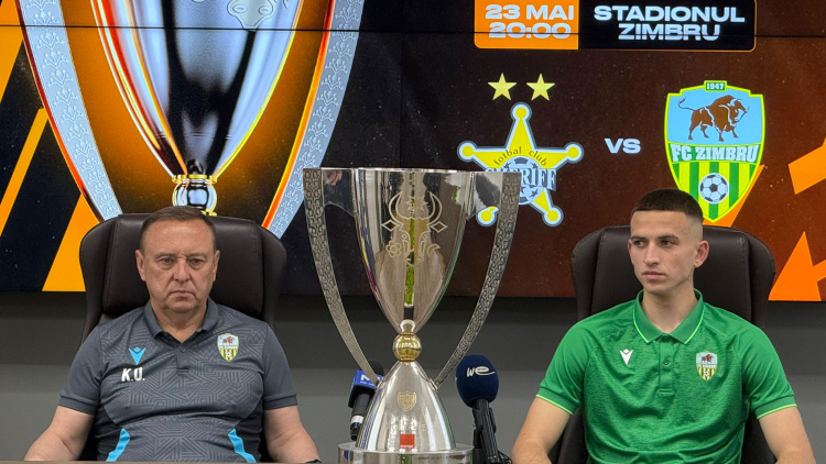 Finala Cupei Orange. Conferința de presă a echipei Zimbru Chișinău