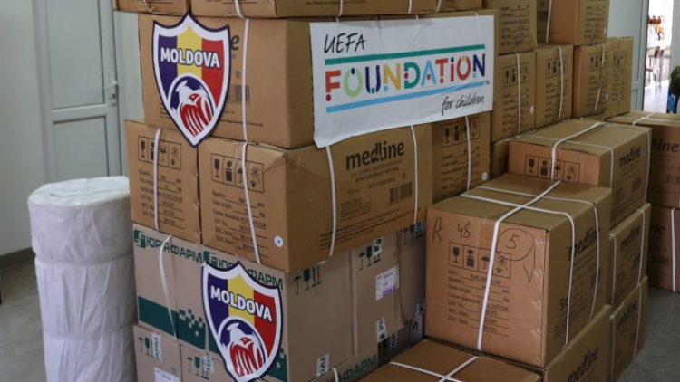 FMF, prin intermediul UEFA, donează medicamente pentru spitalele din țară
