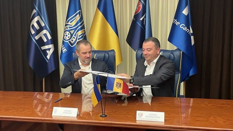 Federațiile de fotbal din Moldova și Ucraina au semnat un acord de colaborare în domeniul combaterii corupției în fotbal