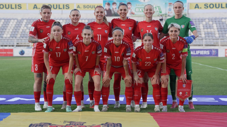 Fotbal feminin. Cipru - Moldova 0-2