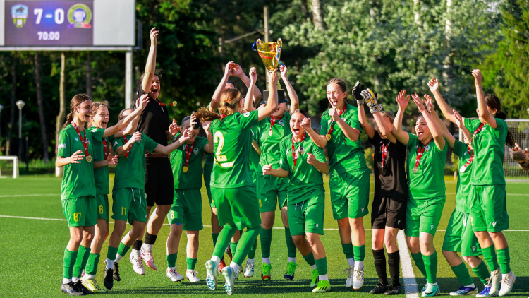 Fotbal feminin. FC Zimbru-Drăsliceni, prima deținătoare a Cupei Moldovei WU14