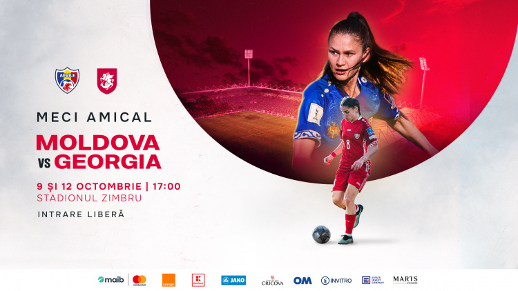 Fotbal feminin. Invitație la meciurile amicale Moldova - Georgia