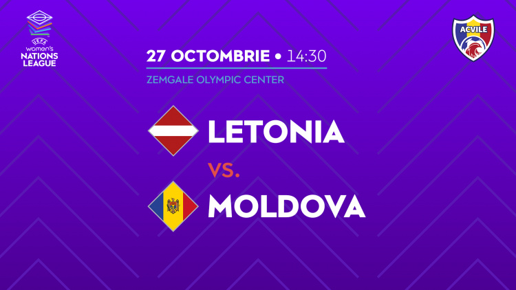LIVE. Fotbal feminin. Letonia - Moldova