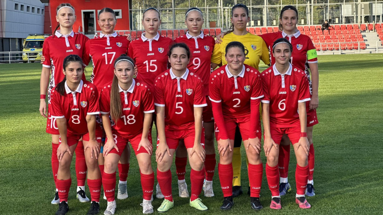 Fotbal feminin. Moldova WU19 - FC Chișinău 1-4