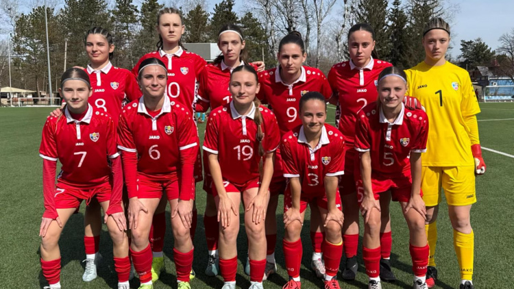 Fotbal feminin. Moldova WU19 - Real Succes 8-0