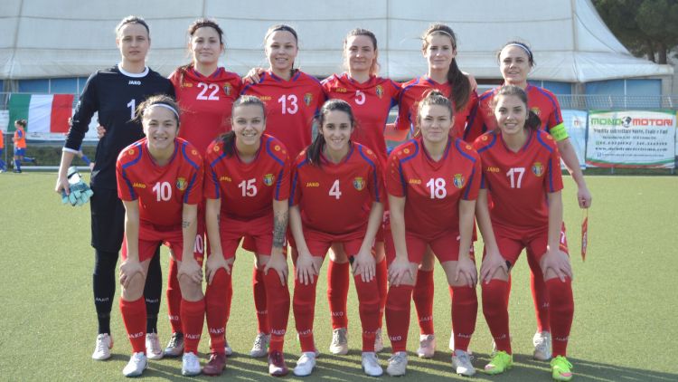 Fotbal feminin. Moldova – Abruzzo 4-0!!!